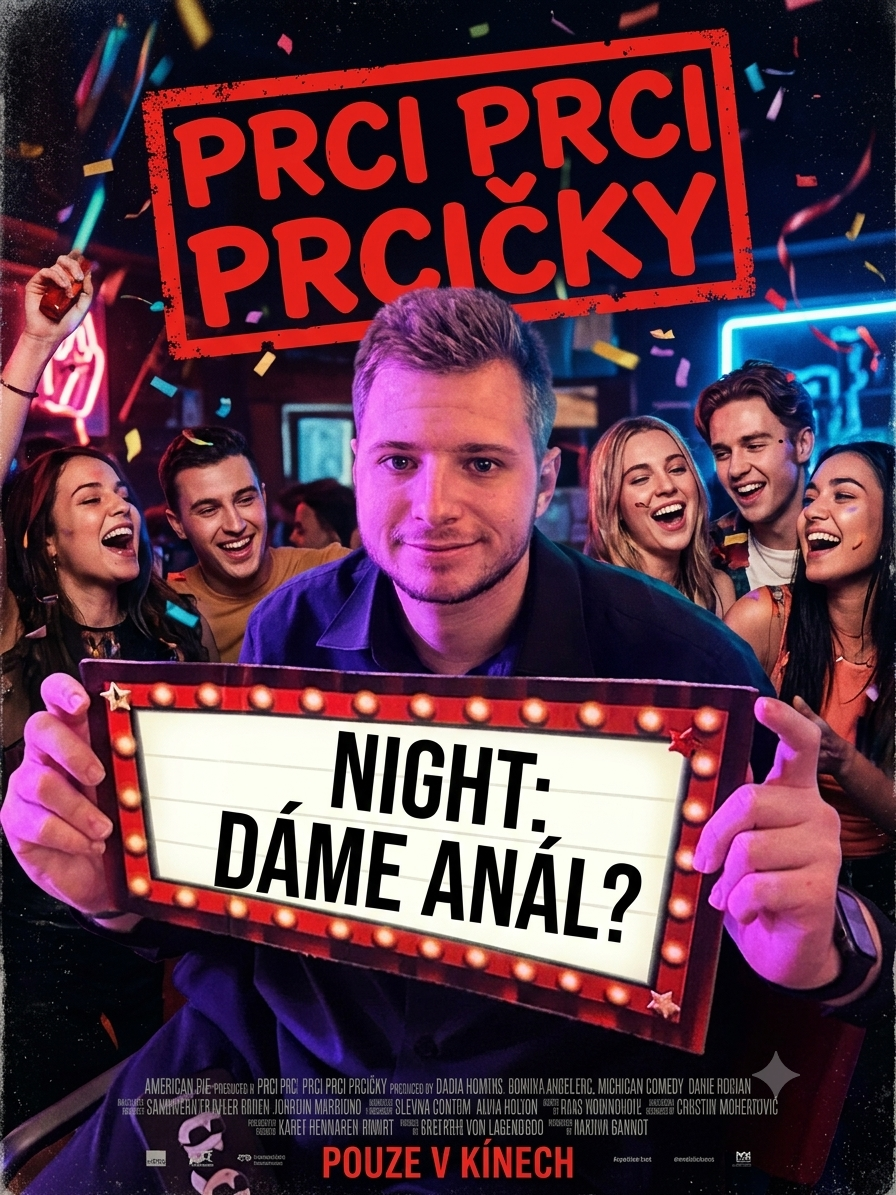 Plakát: PRCI, PRCI, PRCIČKY... NIGHT